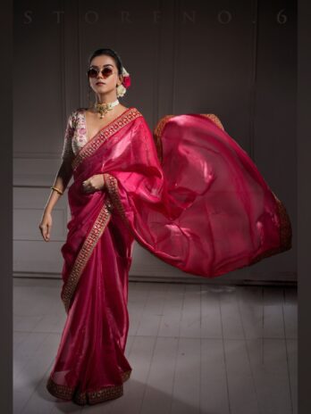 IMPERIAL NOOR-E-SURKH SAREE