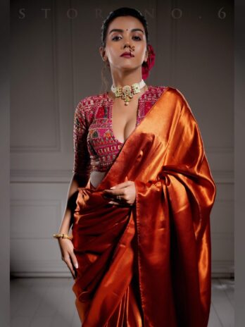 THE BRONZED COASTLINE SAREE