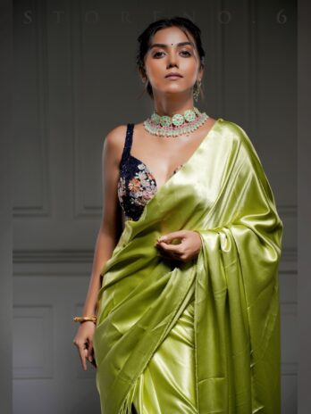 OLIVE OBSESSION SAREE