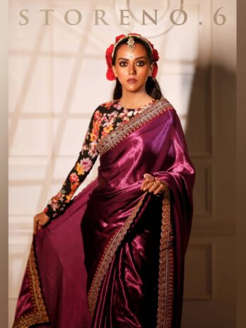 MAGICAL MULBERRY READY-TO-WEAR SAREE