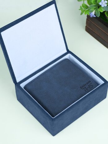 Regal Suede Leather Bi-Fold Wallet