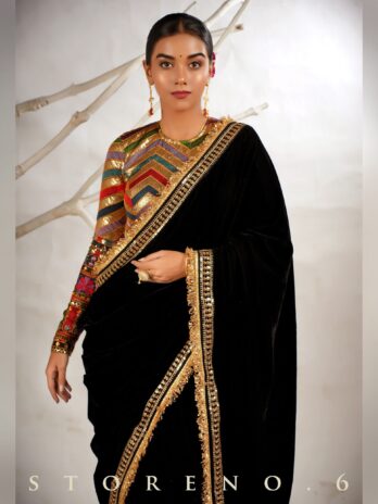 THE DARK DARLING SAREE