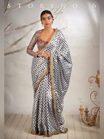 THE POLKA PASSION SAREE