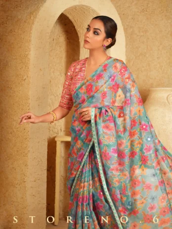 OCEAN ORCHARD SAREE