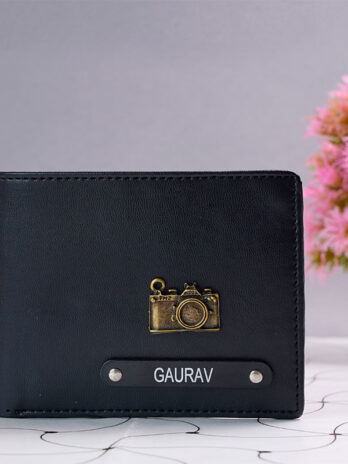 Personalized Dual Color Men’s Wallet