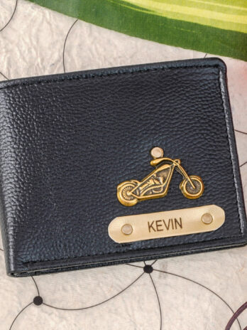 Personalized Textured Wallet For Men