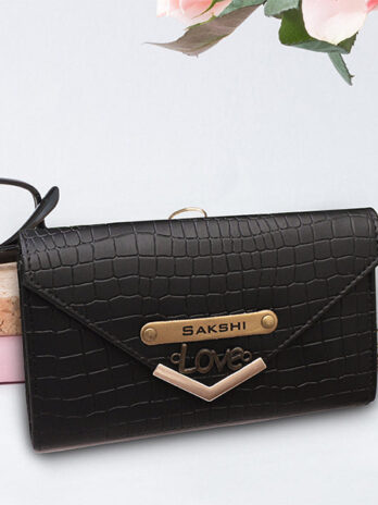 Personalized Brick Style Clutch With Name & Charm
