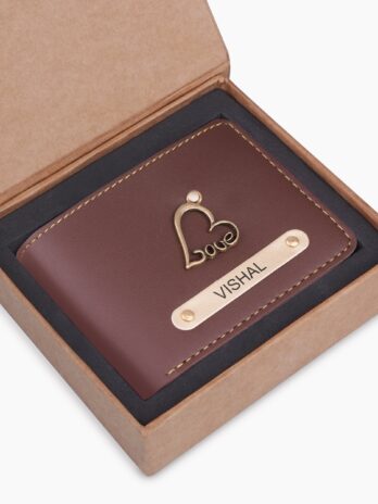 Customized Wallet With Name & Charm